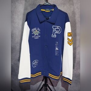 Polo Ralph Lauren City League Athletic division Tennis Letterman 2xl